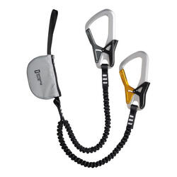 Amortisseur via ferrata Singing Rock Phario Lite léger 85 cm HMPE aluminium