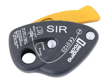 Abseil-Bremse SIR aus Leichtmetalllegierung, progressives Bremsen über Seile