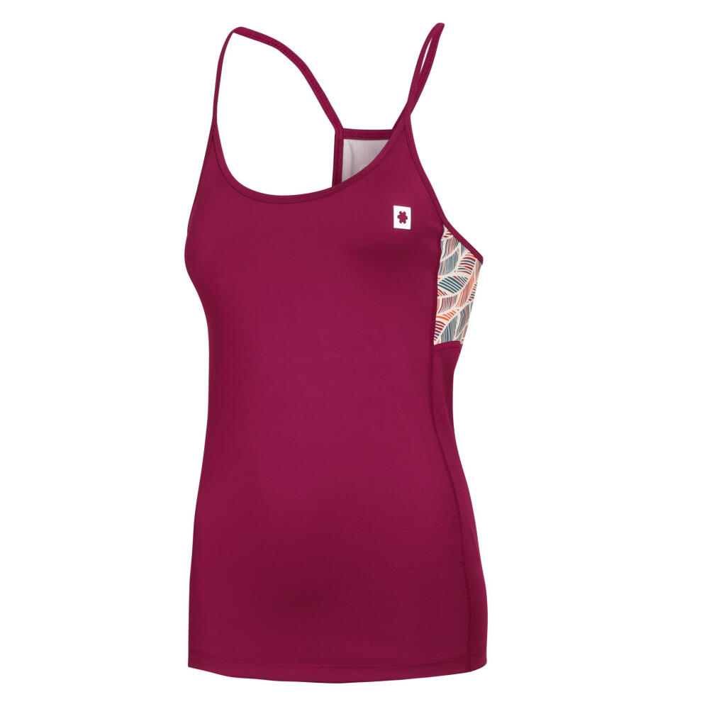 Ocun - Top Femme Ocún Arista Xl Léger Et Respirant Avec Brassière Intégrée - Débardeur - Rouge - Decathlon