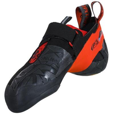 Kletterschuh La Sportiva Skwama Black Poppy Sohle Vibram XS Grip2 P3 S‑Heel
