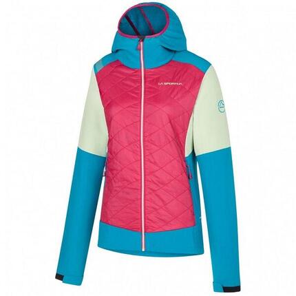 Winterjacke für Damen La Sportiva Kap Hybrid Hoody Kirsche (Cerise)