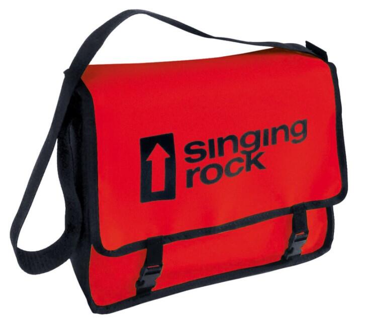 Système d'ancrage Singing Rock Fine Line 20 m sangle + cliquet sac transport 1/1