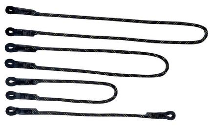 Longe Singing Rock I 120 cm noire textile résis. escalade