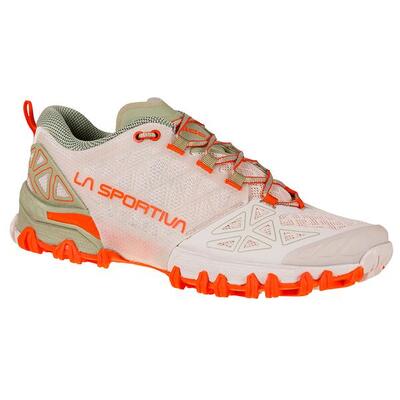 La Sportiva Bushido II Damen Trail-Schuhe Tea/Cherry/ Tomato ultraleicht