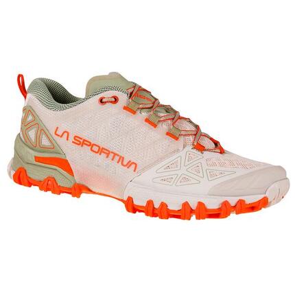 La Sportiva Bushido II Damen Trail-Schuhe Tea/Cherry/ Tomato ultraleicht