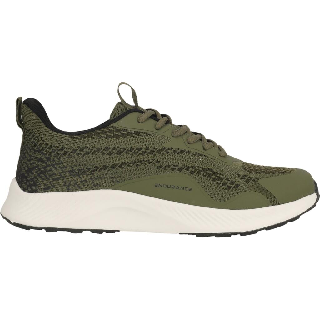 Endurance - Baskets Femme Endurance Elestern - Chaussures De Sport - Vert - Decathlon