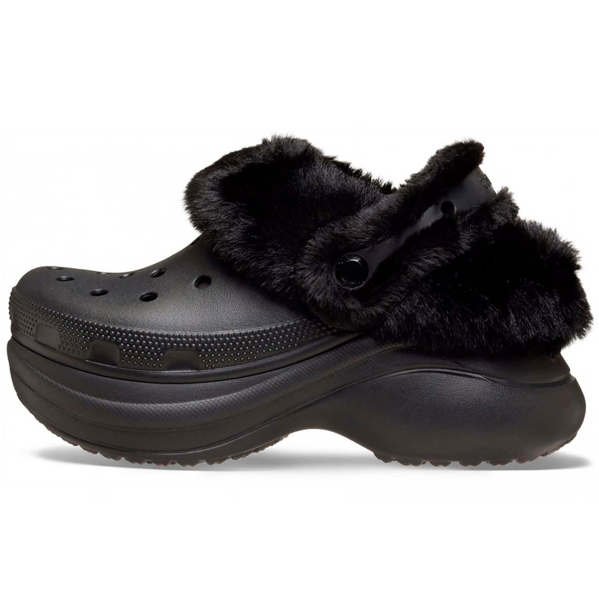 Crocs - Sabots Doublés Crocs Bae Avec Pantoufles Femme - Chaussons - Noir - Decathlon