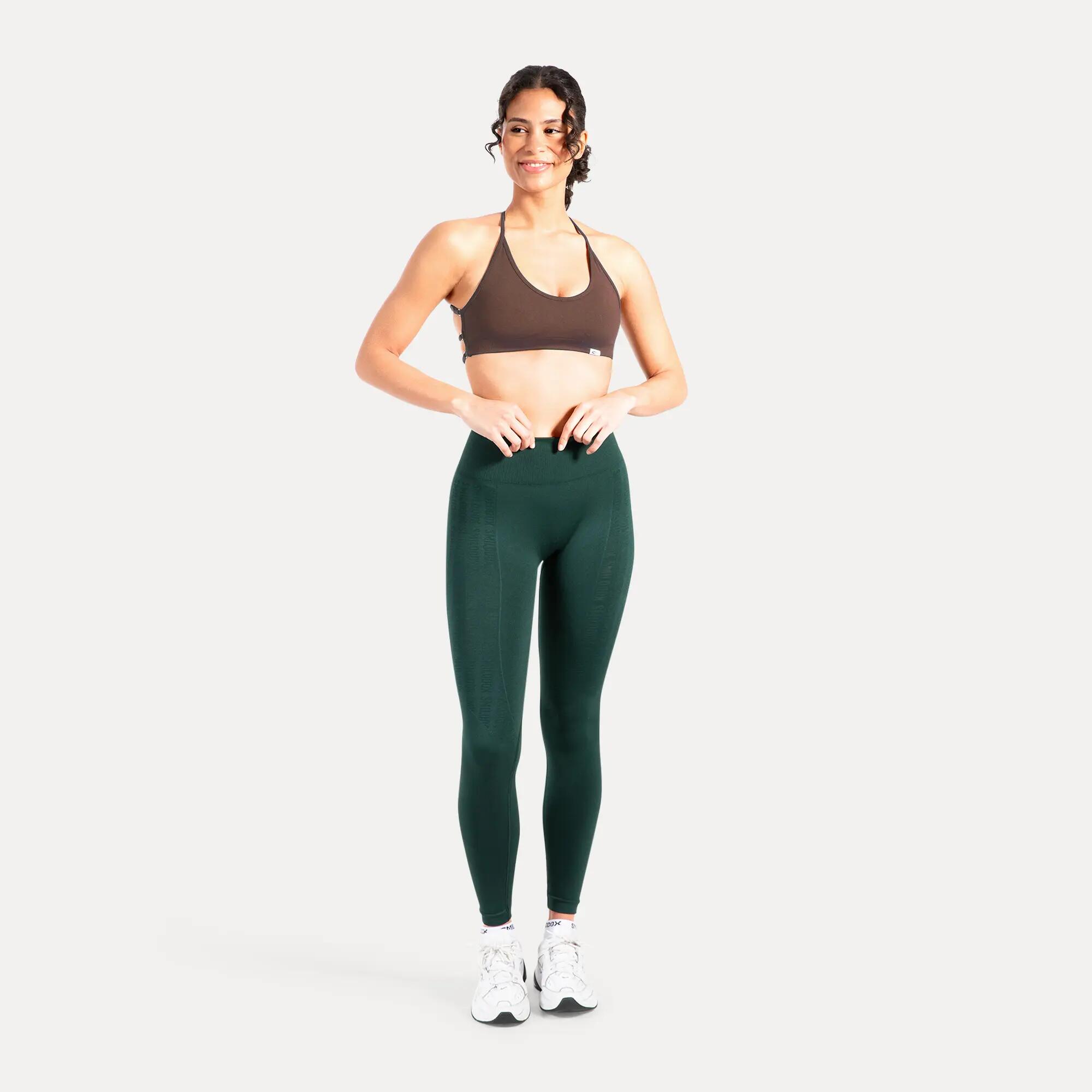 Damen Sport BH Sena Dunkelbraun 3/5