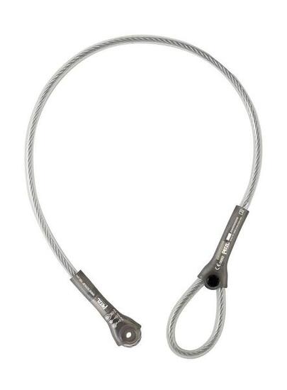 Élingue d'ancrage Petzl Wire Strop 150 cm 6,5 mm acier galvanisé, PU anti-UV