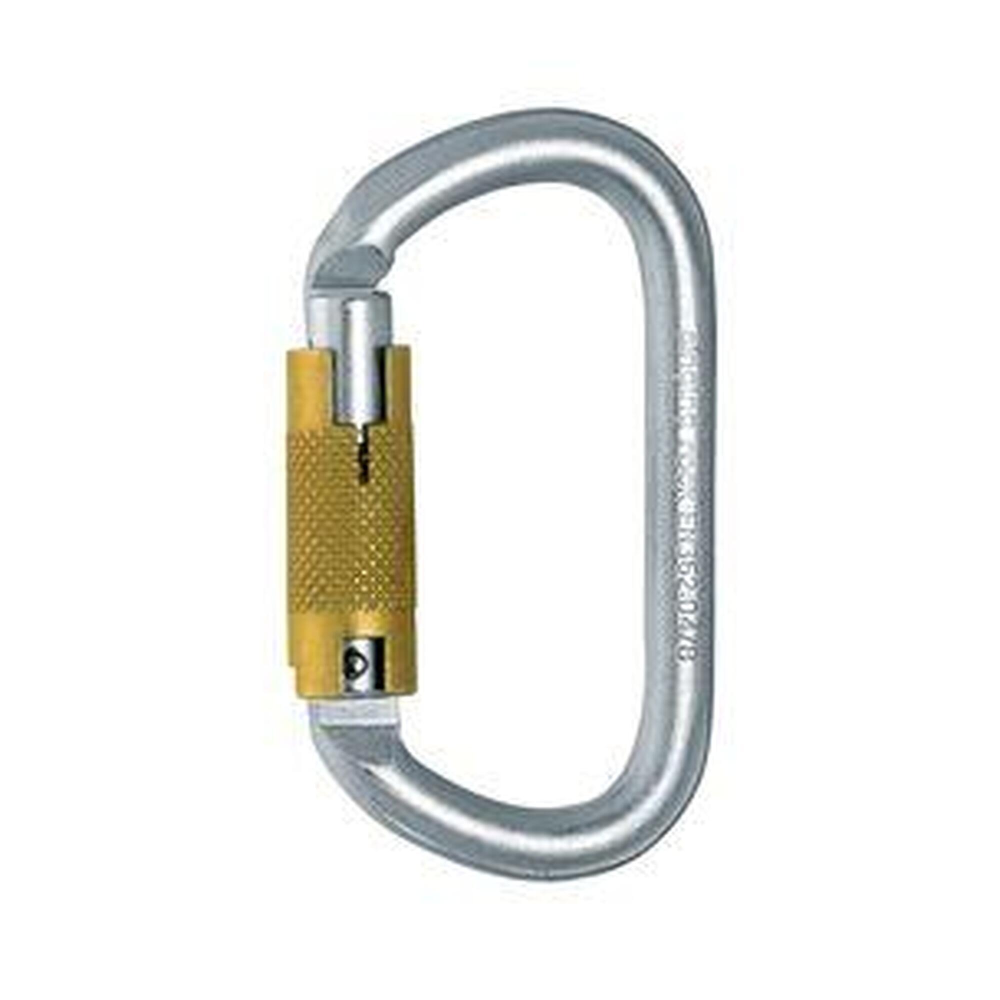 Singing Rock - Mousqueton Ovale Singing Rock Acier Galvanisé 30 Kn 18 Mm - Mousqueton - Gris - No Size - Decathlon