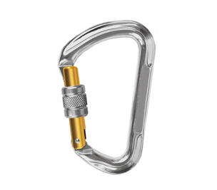 Mousqueton Via Ferrata Lock K Aluminium anodisé 30 kN automatische Verriegelung