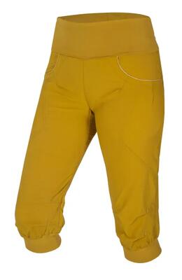 Short da arrampicata Ocún Noya donna yellow dried tobacco 3/4 leggeri
