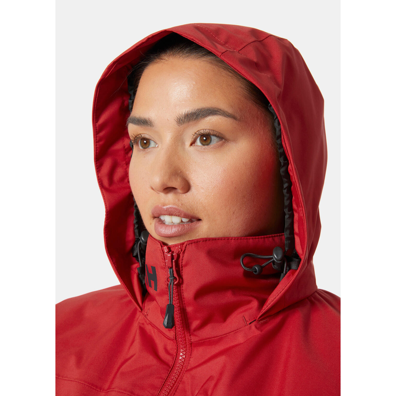 Casaco impermeável com capuz intermédio para mulher Helly Hansen Crew 2.0 5/7