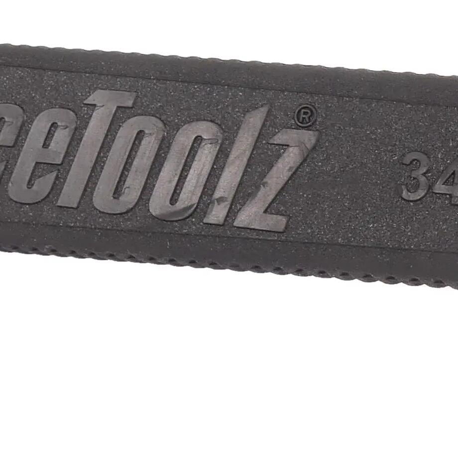 IceToolz 34OO Combination Pedal Wrench — Cr‑Mo Steel, 15mm + 14x15mm Sockets