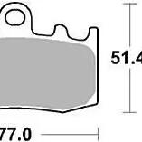 TRW MCB 748 Sinterized Brake Pads (Sinterized Metal).