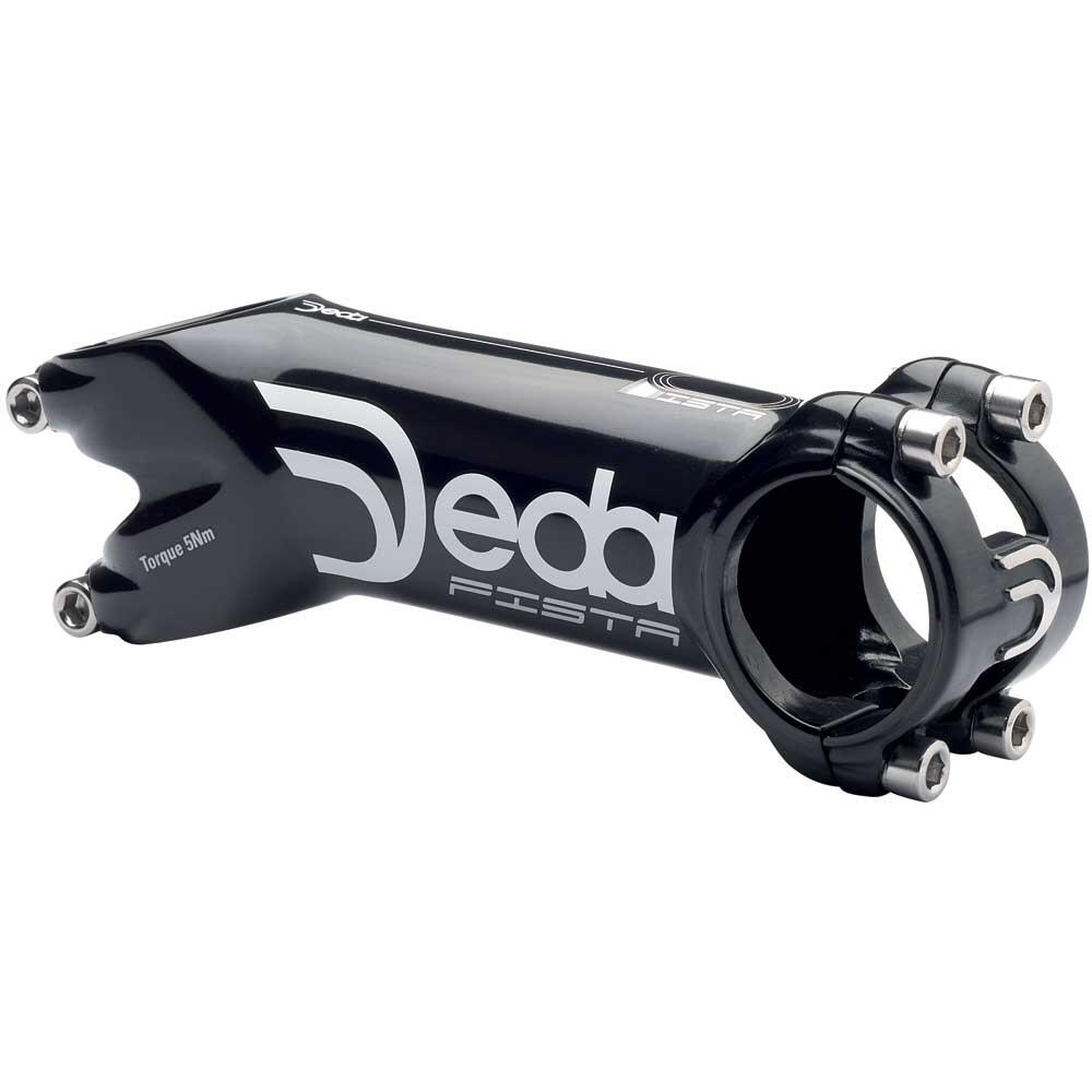 DEDA Pista mostek 90 mm czarny błyszczący aluminium 70°/-20°