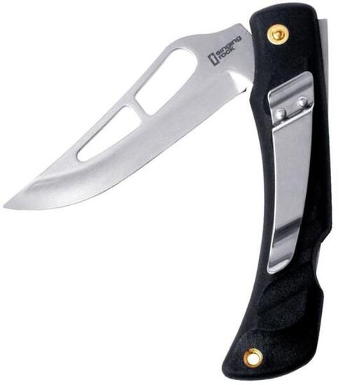 Singing Rock Arbeitsmesser mit Stahlklinge, rutschfester Griff und Scheide