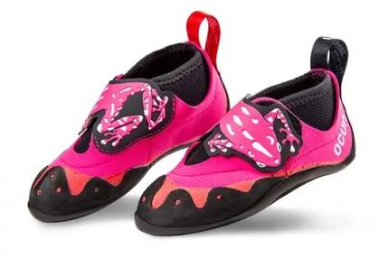 Buty wspinaczkowe na rzepy Ocun Ribbit - pink/black 24/25