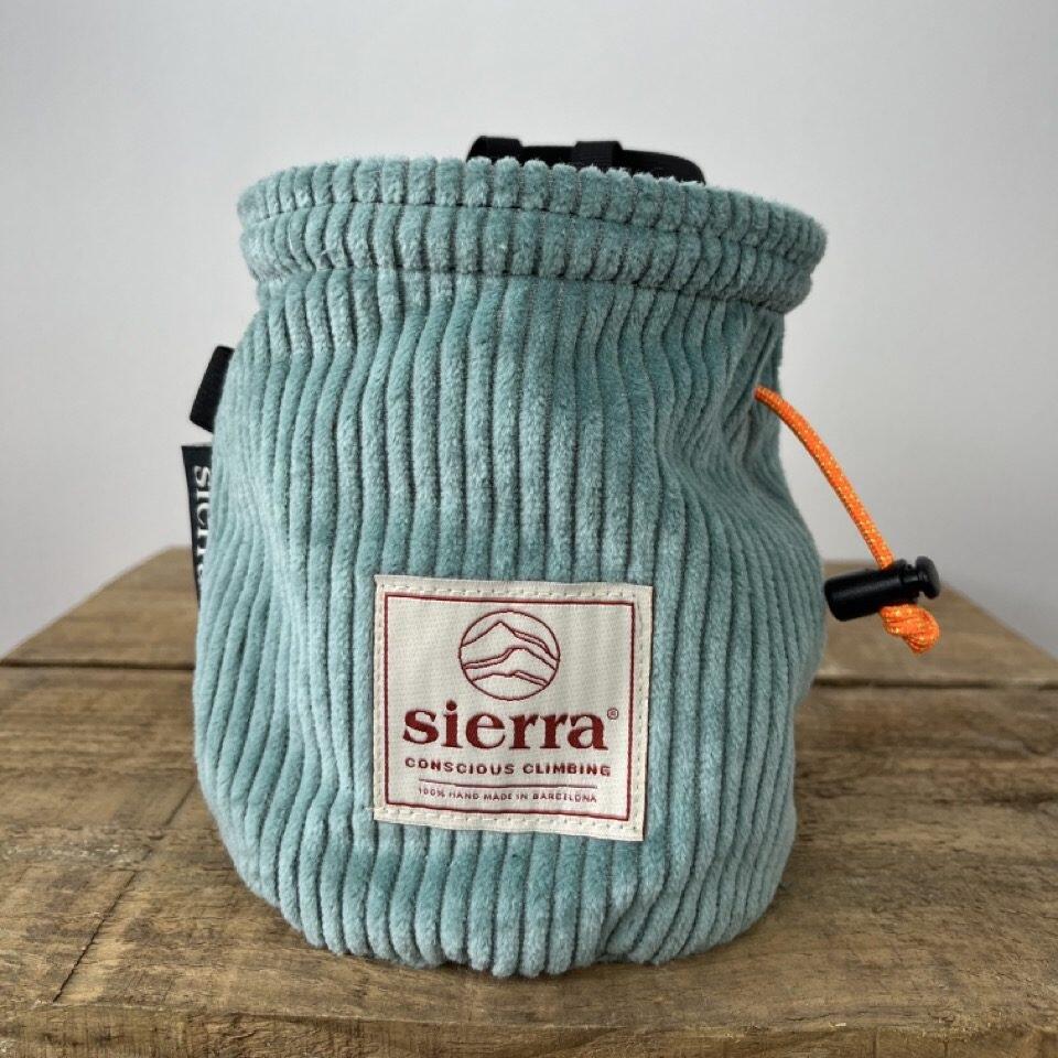 Chalk Bag Sierra Tube Nat Plus Teal Blue - Compact, Durable, Non-Stick