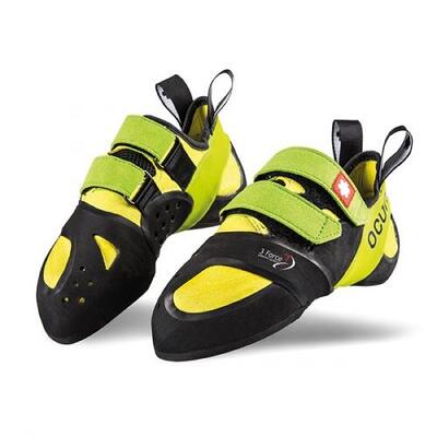 Ocún Ozone Plus Kletterschuhe, breite Füße, 3-Force, Vibram 4 mm Sohle