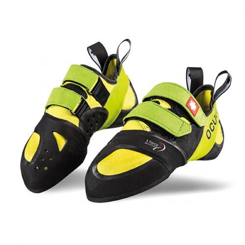 Ocún Ozone Plus Kletterschuhe, breite Füße, 3-Force, Vibram 4 mm Sohle