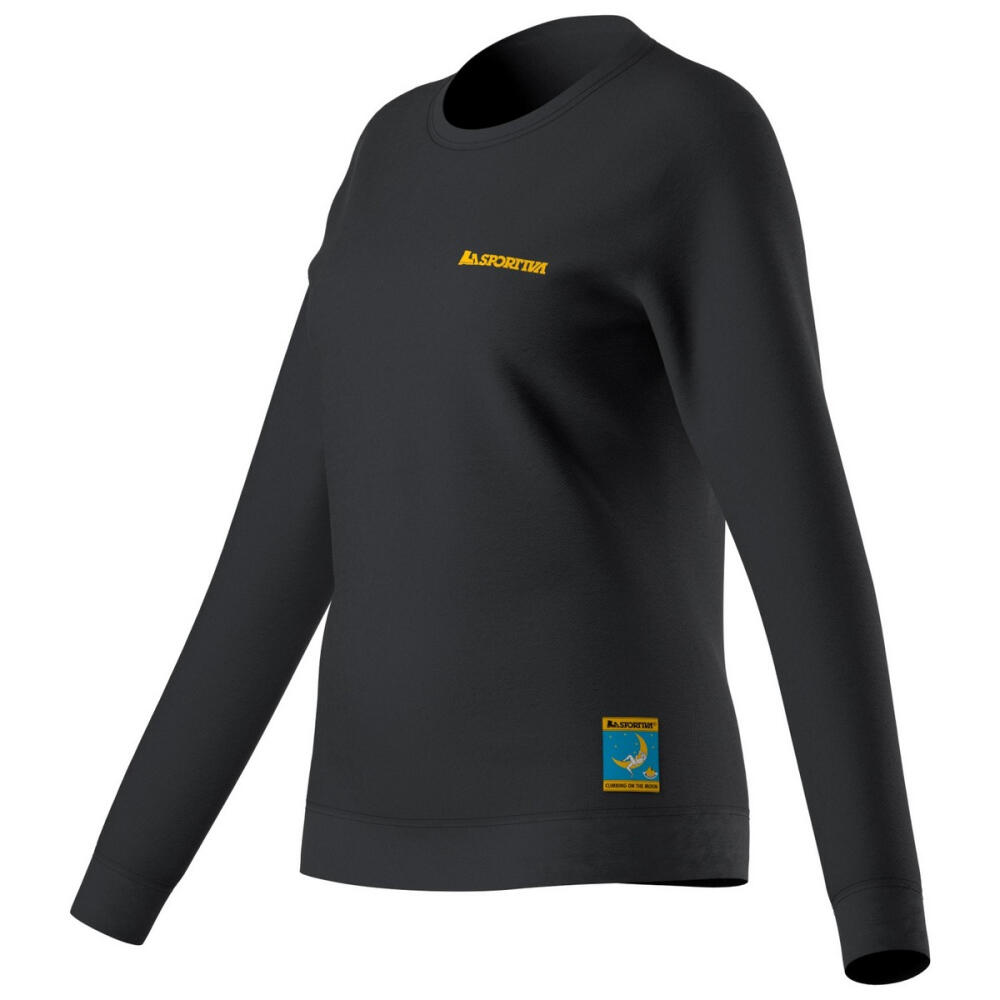 Sweat La Sportiva Climbing on the Moon femme 100% coton soft touch 350 g 1/1