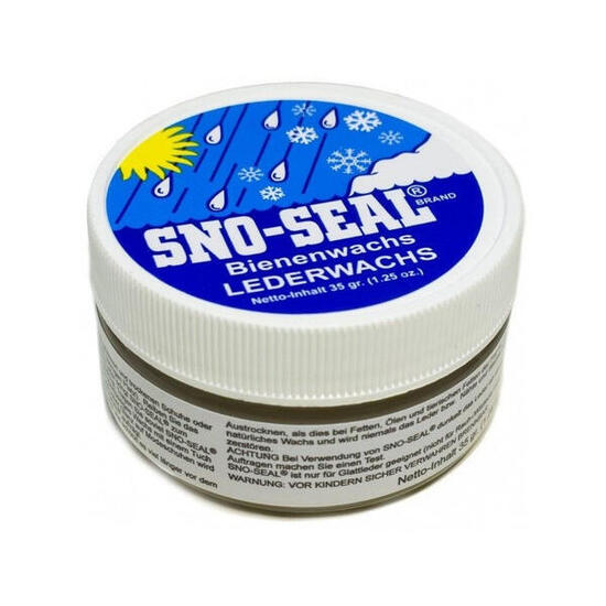 Cire d’imprégnation Atsko Sno-Seal 35 g – cire imperméabilisante cuir/Gore‑Tex
