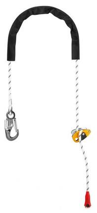 Verstellbare Petzl Grillon Hook Anseilhilfe 3 m mit Hook-Konnektor
