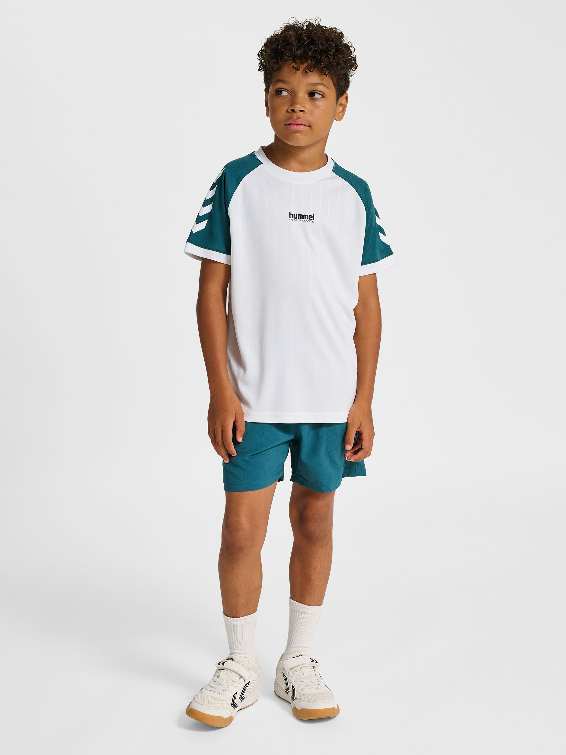 Enfiler T-Shirt Hmljr Stripe Enfant 3/7