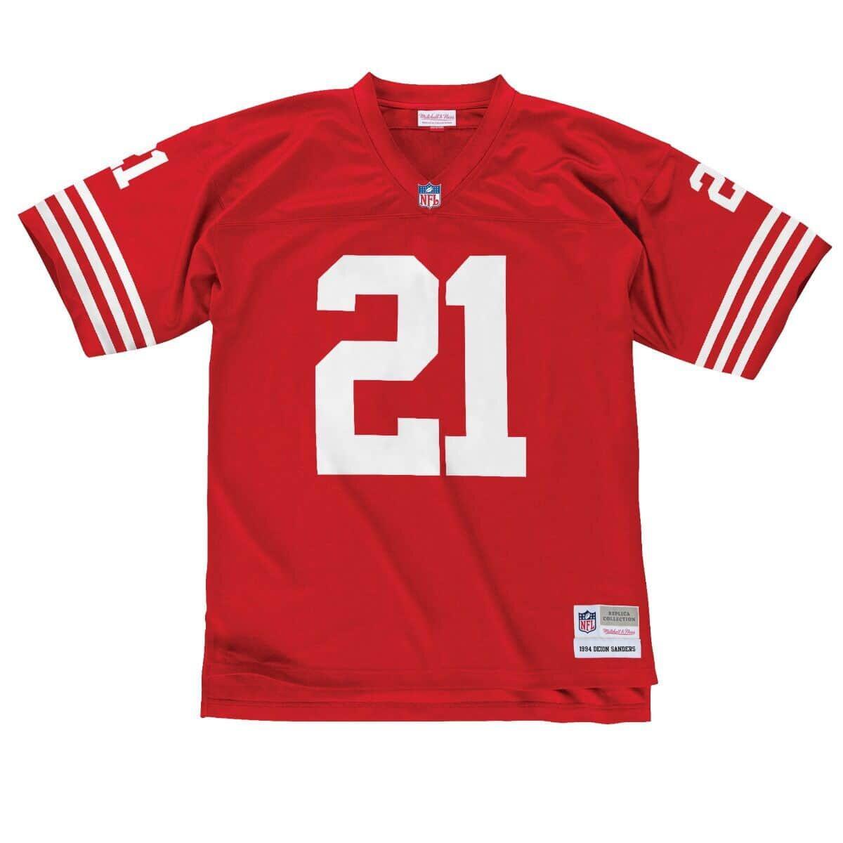 MITCHELL & NESS San Francisco 49ers NFL Jersey Deion Sanders