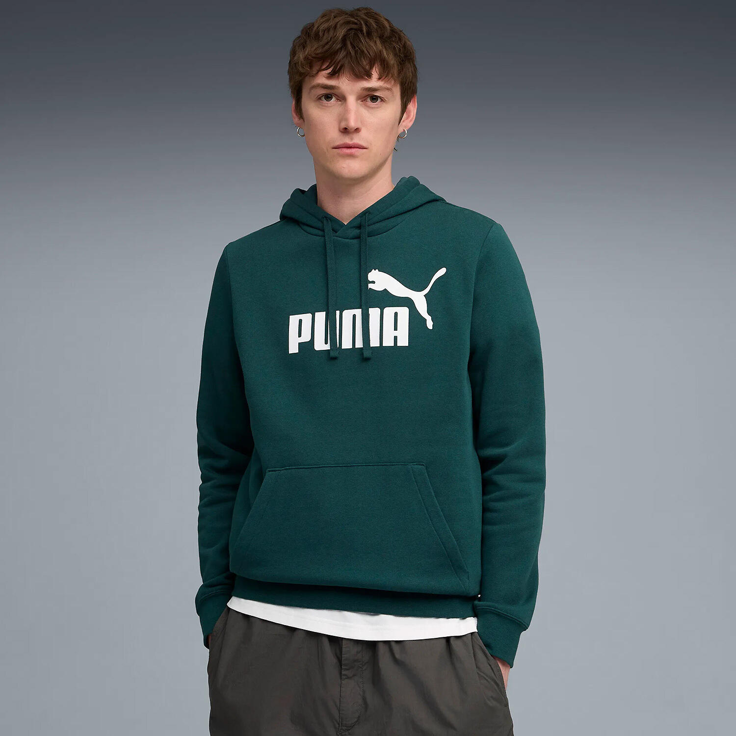 Puma ESS No.1 Logo Hoodie uomo 3/5