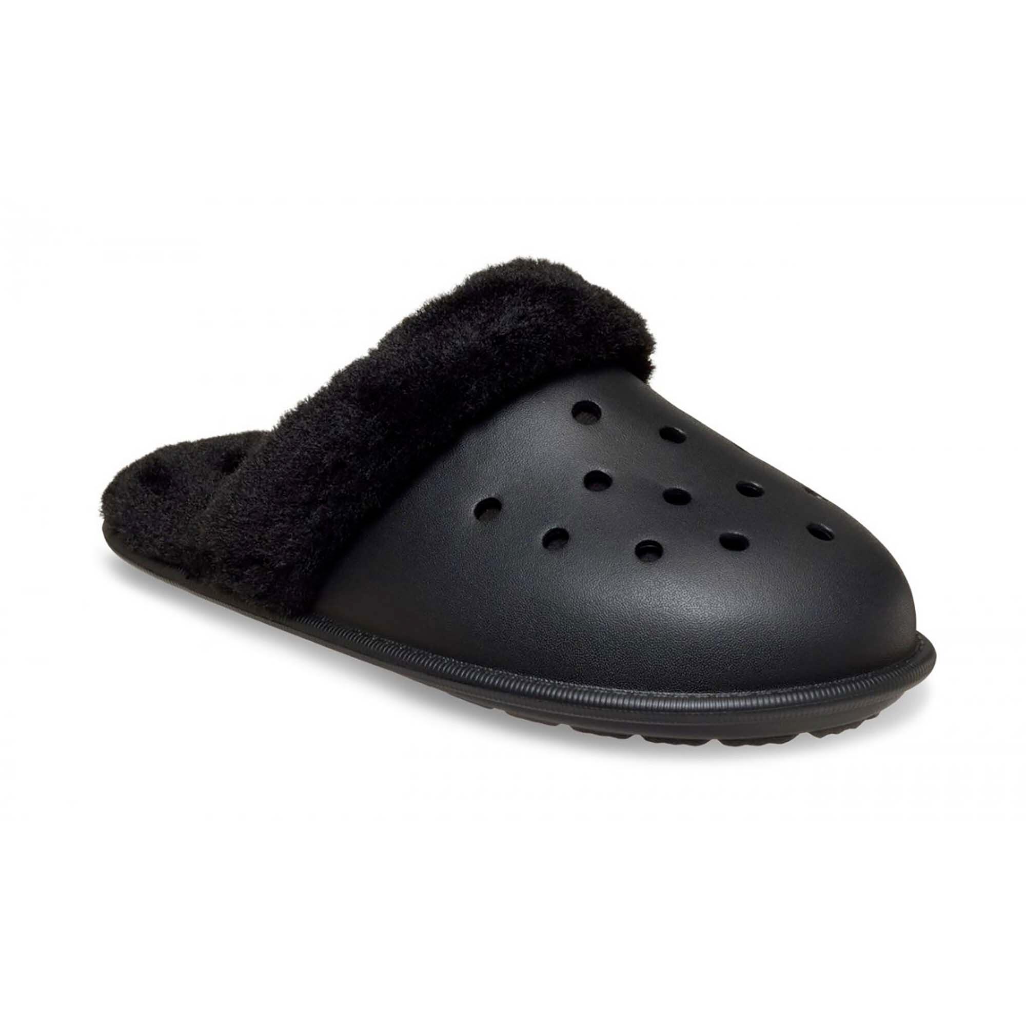 Kapcie Crocs CLASSIC FUZZ SCUFF SLIPPER 212143-001 2/6
