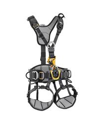 Harnais antichute Petzl Astro EUR 1 noir-jaune 3D cuffs