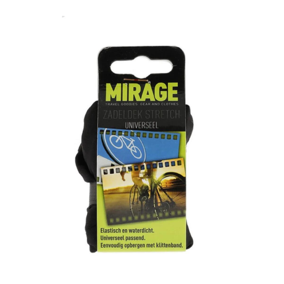 Tapa de Silla Mirage Universal - Nylon Estirable Negro 2/3