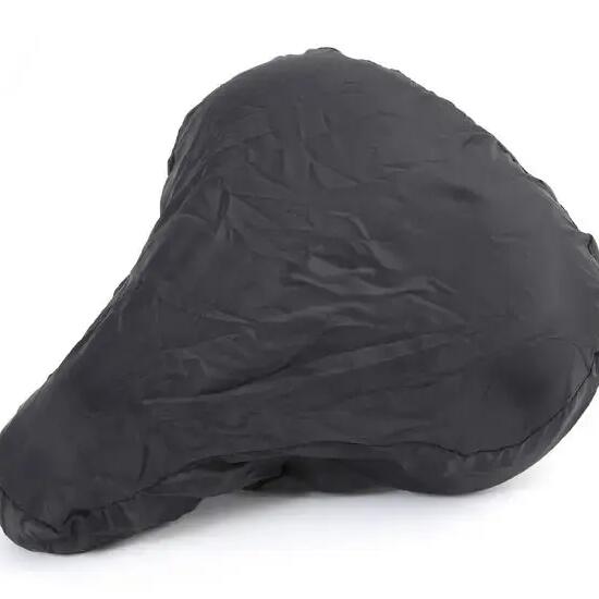 Mirage Universal Saddle Cover — Stretch Nylon, Black.