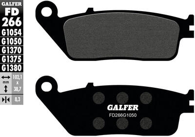 Galfer remblokken "fd266" brake pad fd266 g1050 organic scooter
