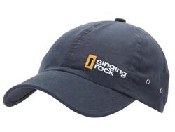 Casquette baseball Singing Rock légère respirante, visière courbée, réglable