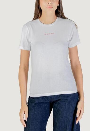 t-shirt crop top ONLALESSIA S/S TEE CS JRS FEMME orange