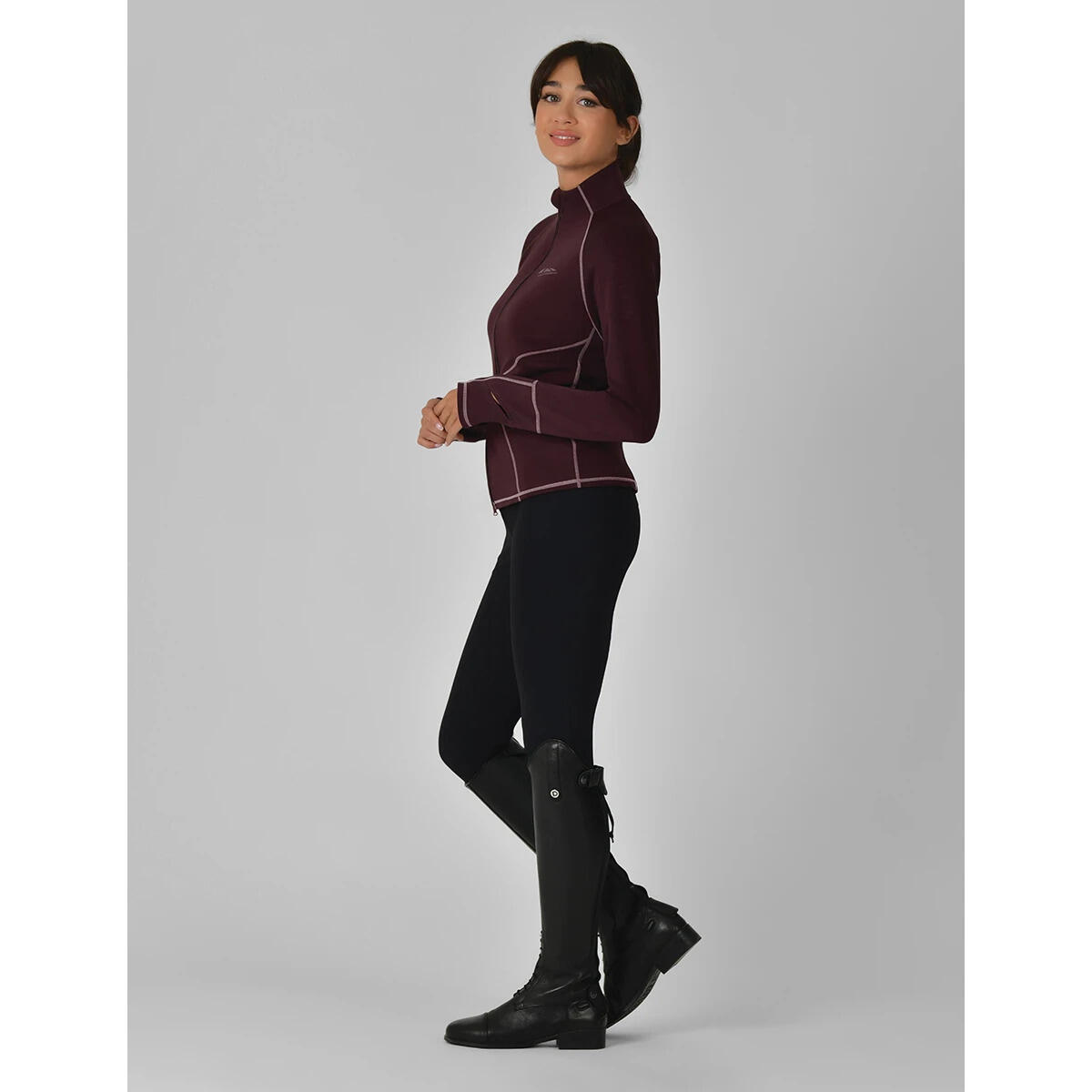 Giacca da equitazione da donna con zip Weatherbeeta Copper 3/5