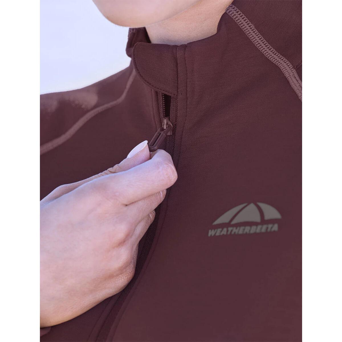 Giacca da equitazione da donna con zip Weatherbeeta Copper 5/5