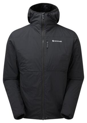 Montane Fireball Winterjacke schwarz XL, thermische Isolierung, weiter Schnitt
