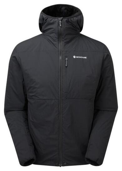 Montane Fireball Winterjacke schwarz XL, thermische Isolierung, weiter Schnitt