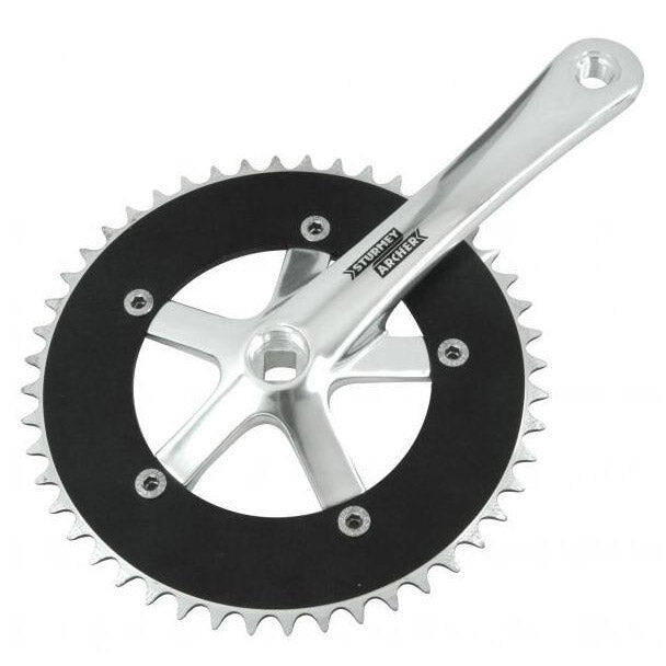 Sturmey Archer Silver Crankset 1/8" 44T 170mm FCT24.