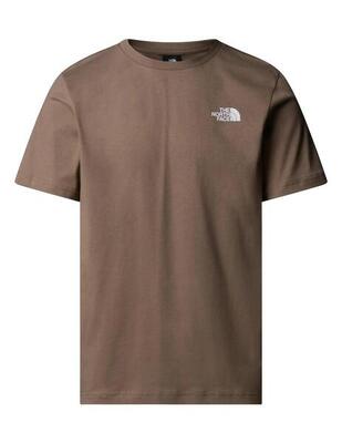 Camiseta para Hombre The north face Redbox Marrón