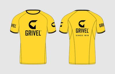 T-shirt tecnico Grivel uomo poliestere 100% asciugatura rapida