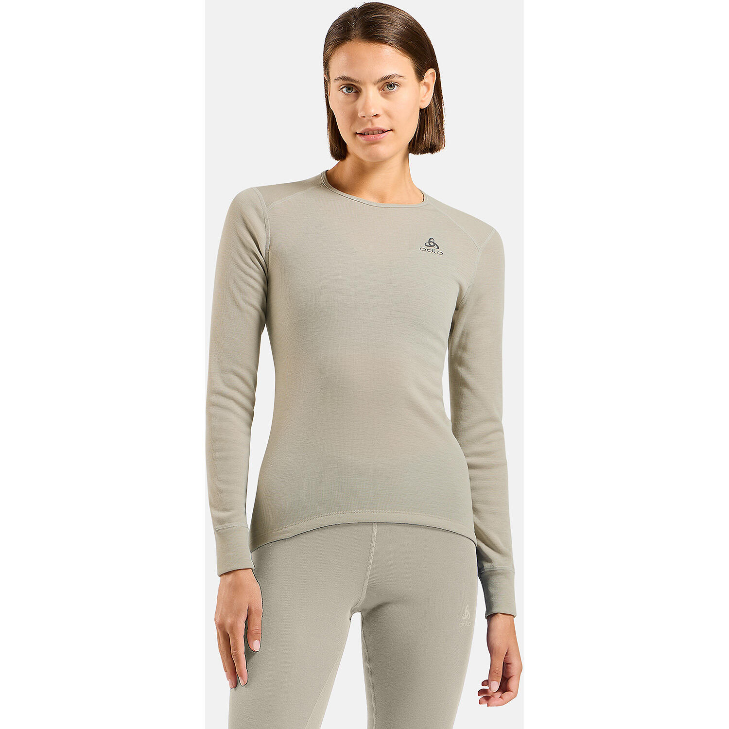 Active Warm-basislaagtop met lange mouwen voor dames ODLO 3/6