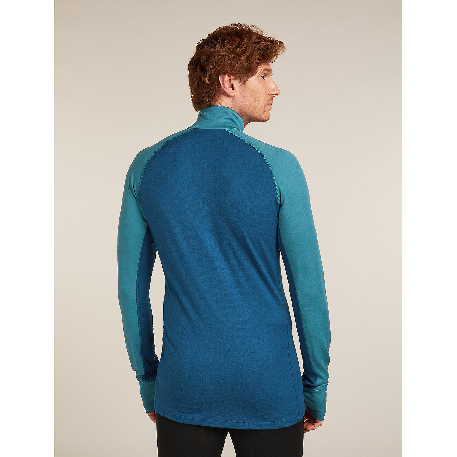 Herren Unterhemd Merino 200 ZoneKnit LS Half Zi 3/7