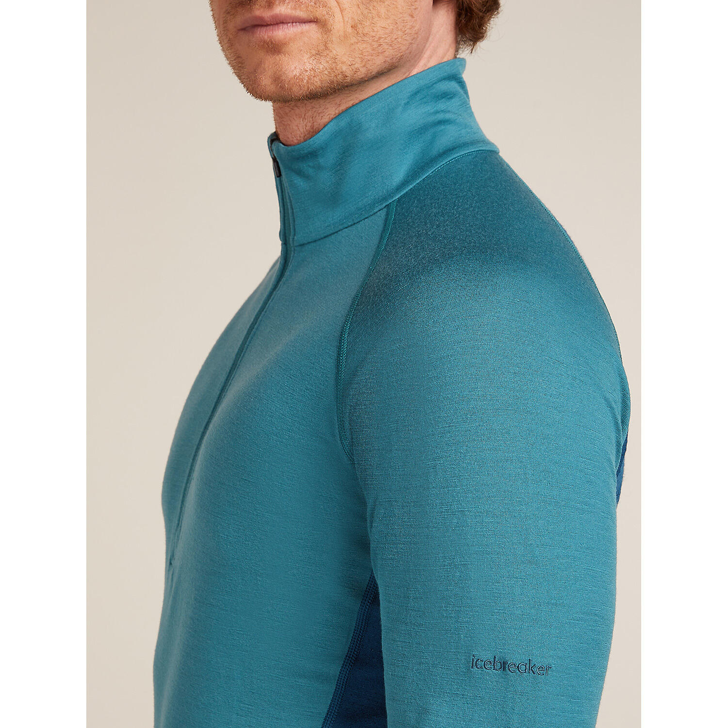 Herren Unterhemd Merino 200 ZoneKnit LS Half Zi 5/7