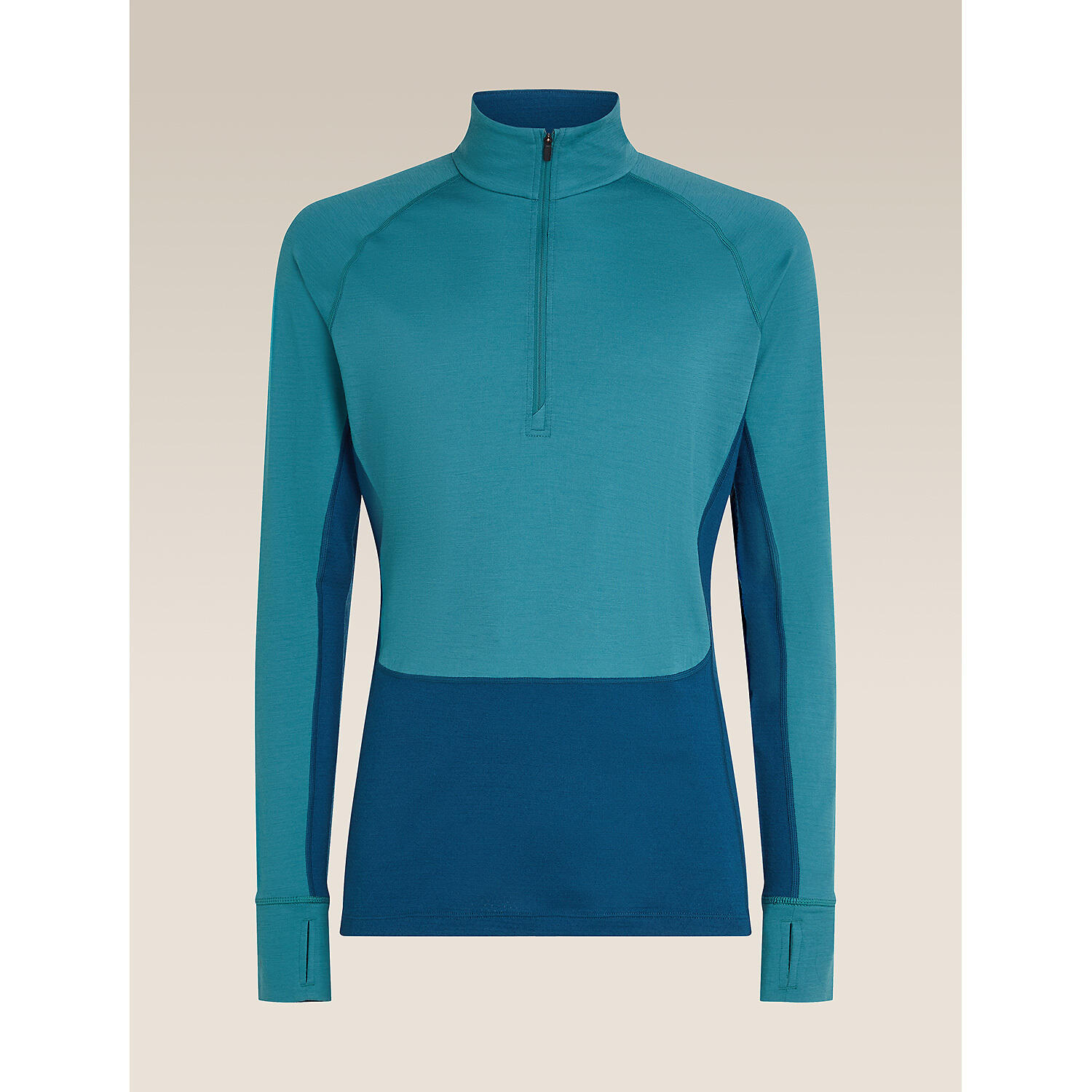 ICEBREAKER Unterhemd Merino 200 ZoneKnit LS Half Zi