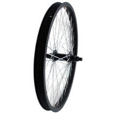 Ruota anteriore HB 20 inch Freestyle 48 raggi asse 14 mm nera.